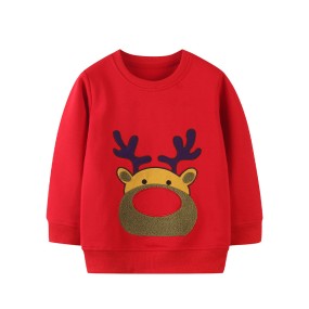 Boys Hoodie Supplier - European American Fashion Christmas Long Sleeve Pullover