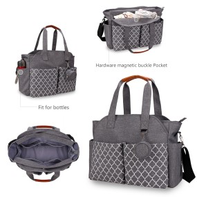 Mommy Backpack Supplier - Large Capacity Portable Travel Nappy Diaper Bag
