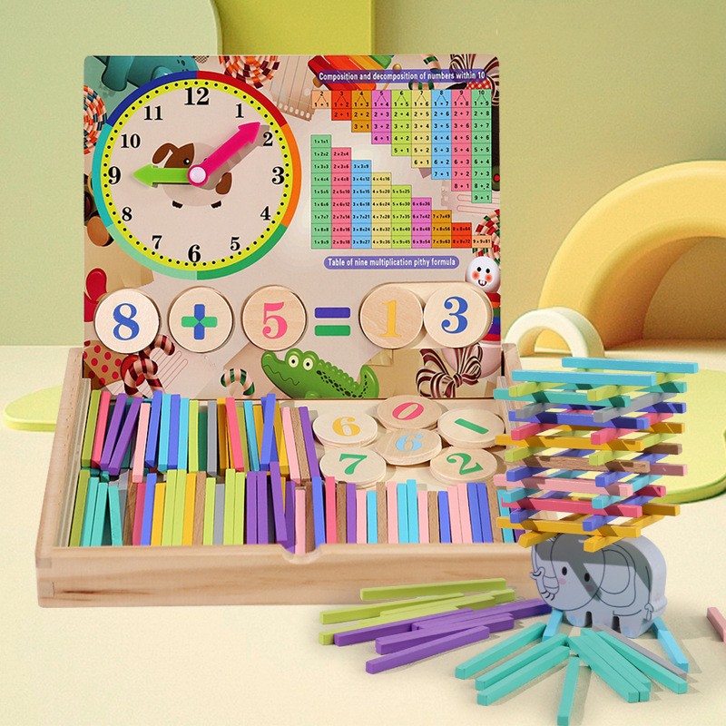 Counting Sticks Supplier - Wooden Early Learning Math Teaching Aids