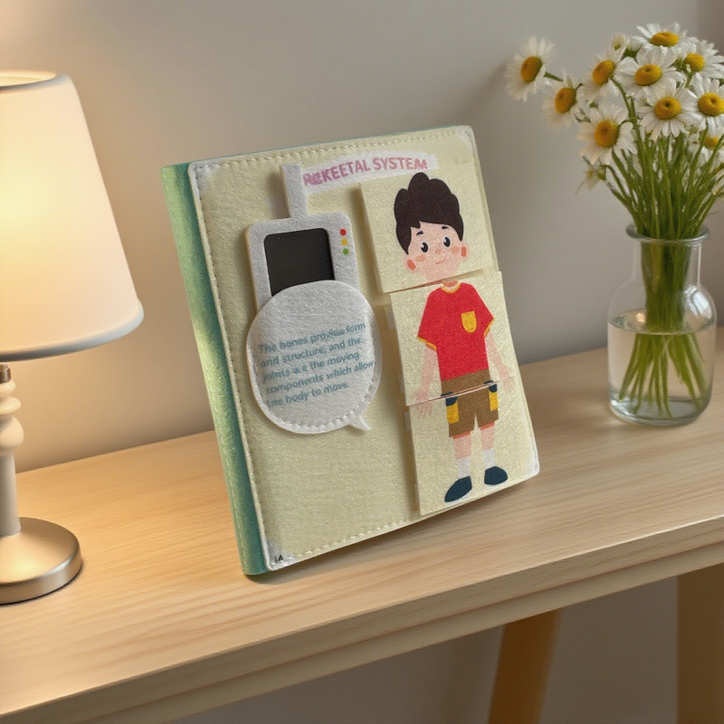 Educational Storybook Factory - Non-Woven Rainbow Felt Busy Board