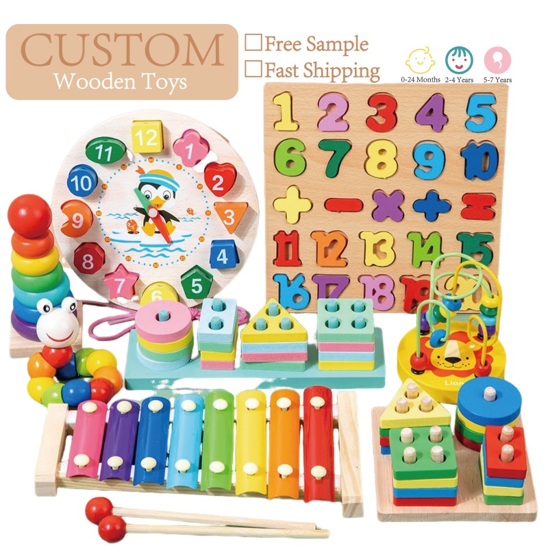 Xylophone Toy Manufacturer - Cognitive Board Puzzle 11 Types Set