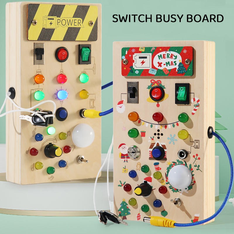 Busy Board Supplier - 3D Dinosaur LED Light Power Button