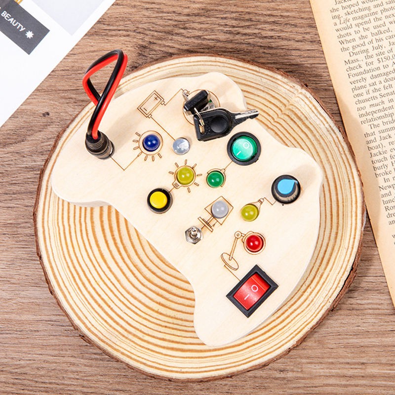 Sound Light Busy Board Factory - Switch Button Cognitive Toys