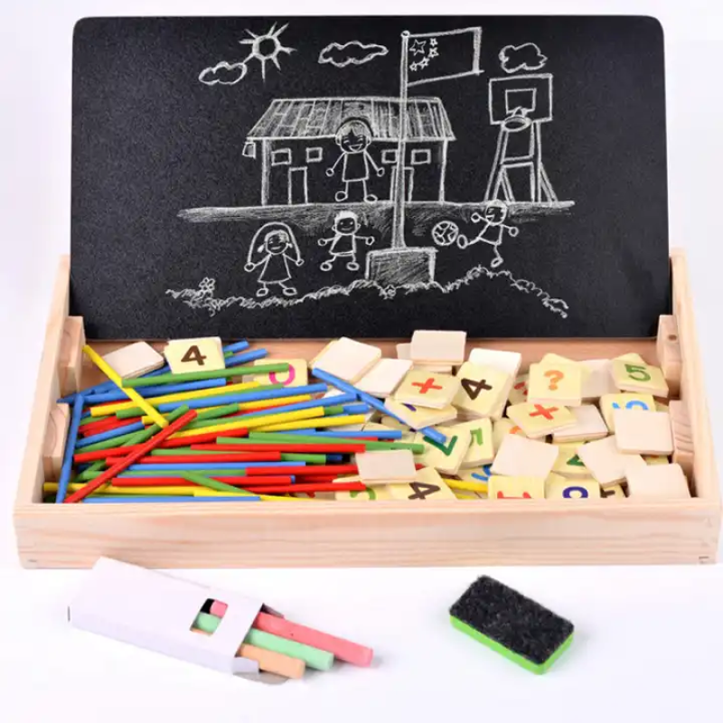 Computing Box Factory - 2-in-1 Montessori Puzzle Drawing Board