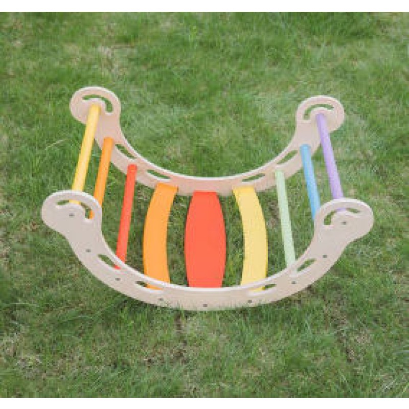 Wooden Climbing Frame Supplier - Multi-Function Kindergarten Sport