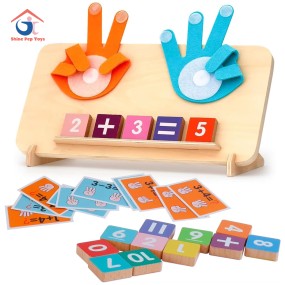 Counting Game Supplier - Wooden Number Blocks Mathematics Education