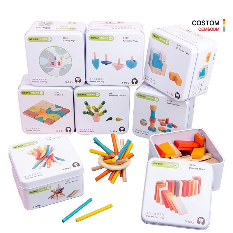 Bead Stringing Game Factory - Shapes Patterns Building Block Toy