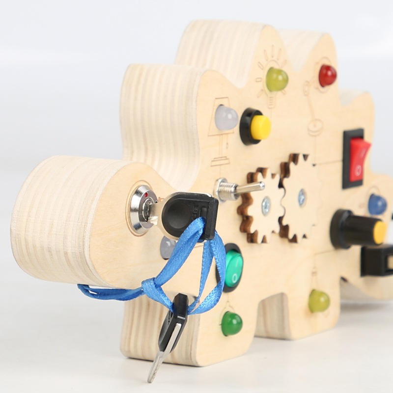 Busy Box Manufacturer - Unisex LED Light Sensory Activity Board