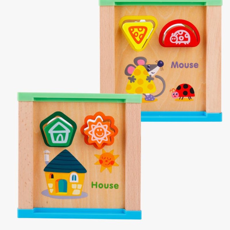 Pattern Block Manufacturer - 20 Pcs Geometric Shape Tangram Toy