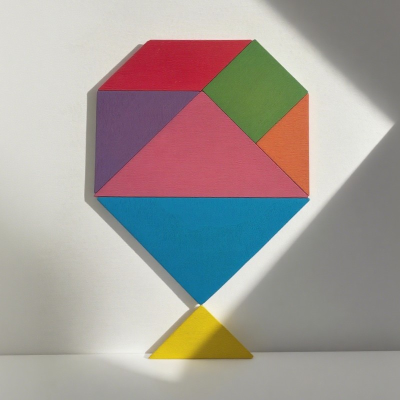 3D Puzzle Manufacturer - Light-Up Music Tangram DIY Toy