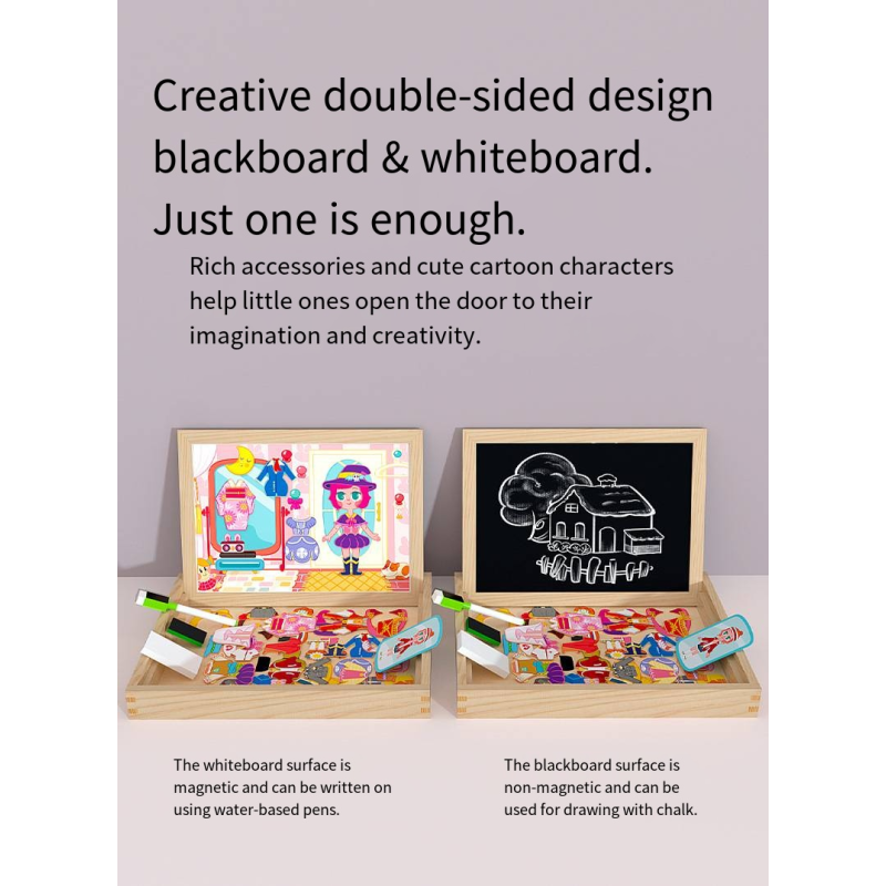 Dress up Dolls Supplier - Wooden Pretend Play Preschool Learning Toy