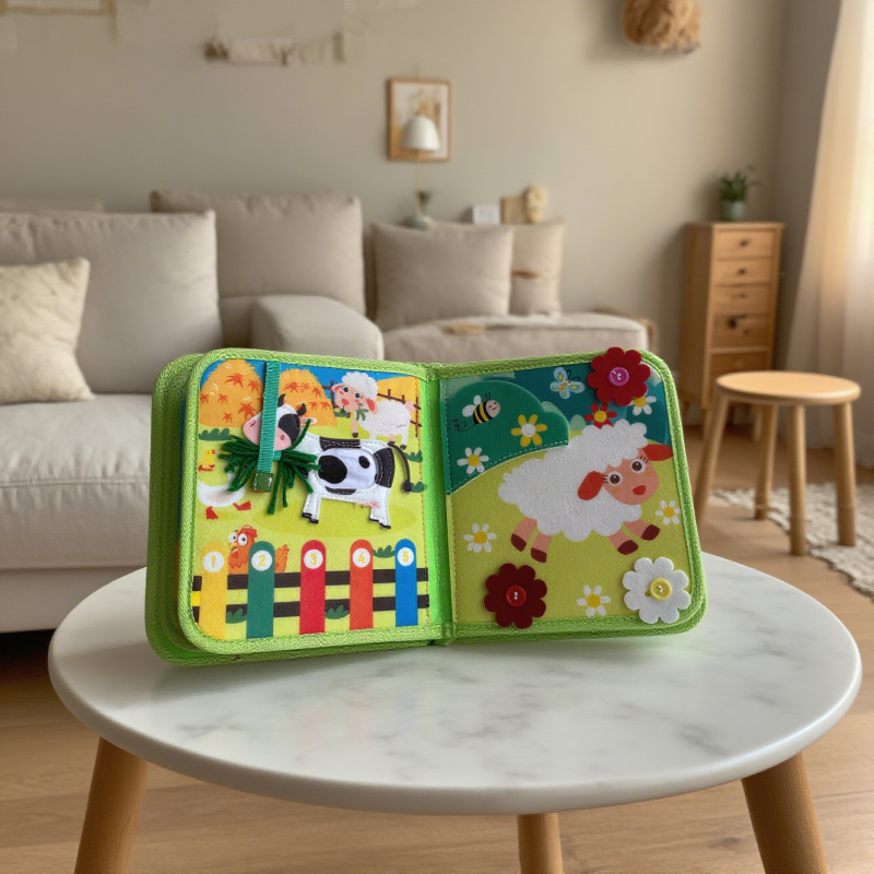 Busy Board Supplier - Foldable Felt Autism Educational Toy