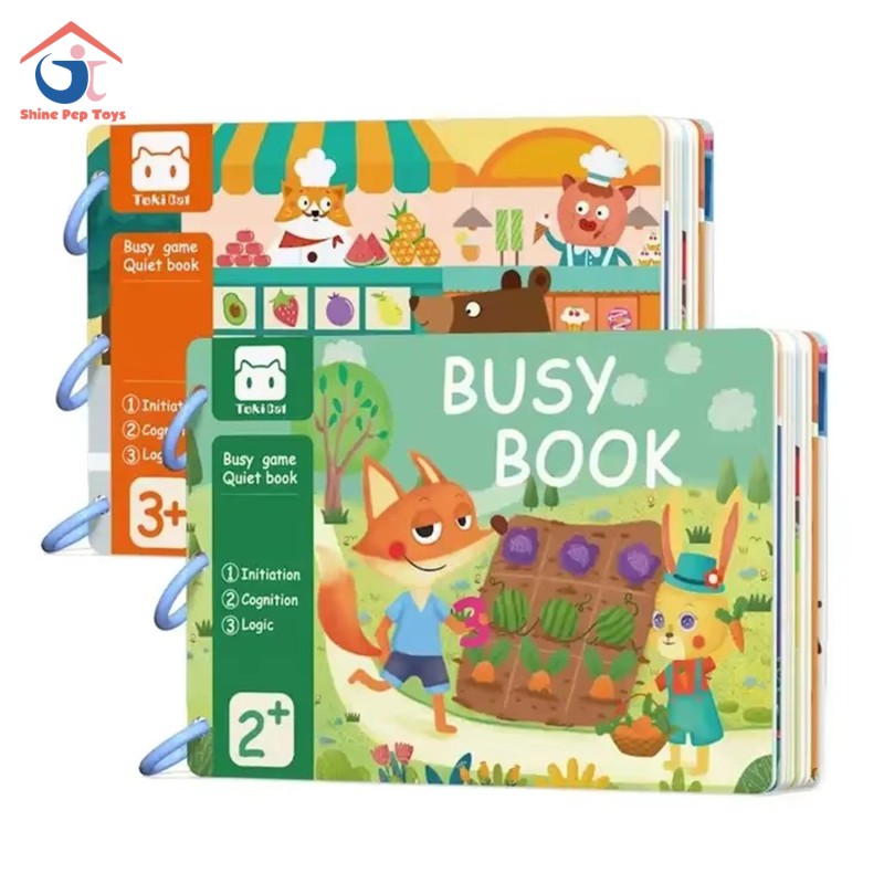 Busy Boards Supplier - Farm-Themed Early Education Activity Books