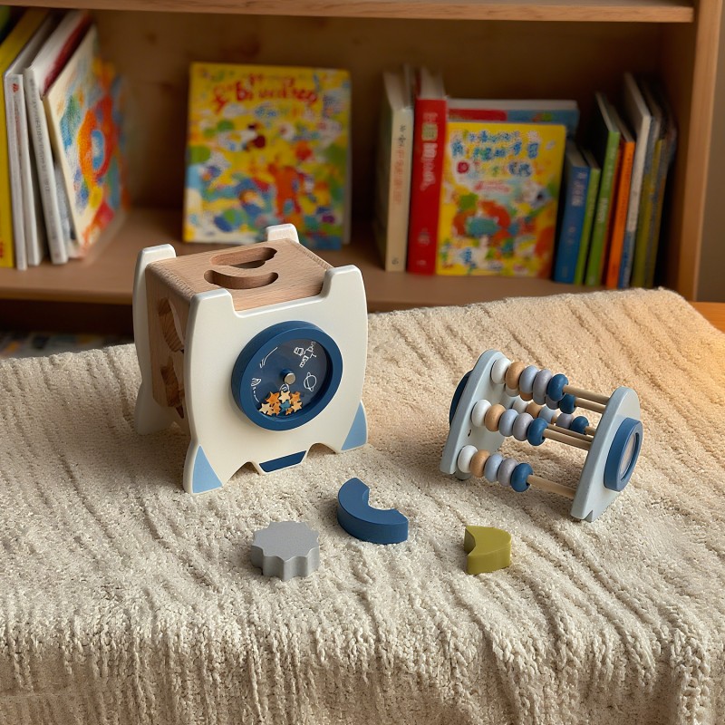 Bead Game Box Supplier - Four-Sided Spinning Intelligence Toy