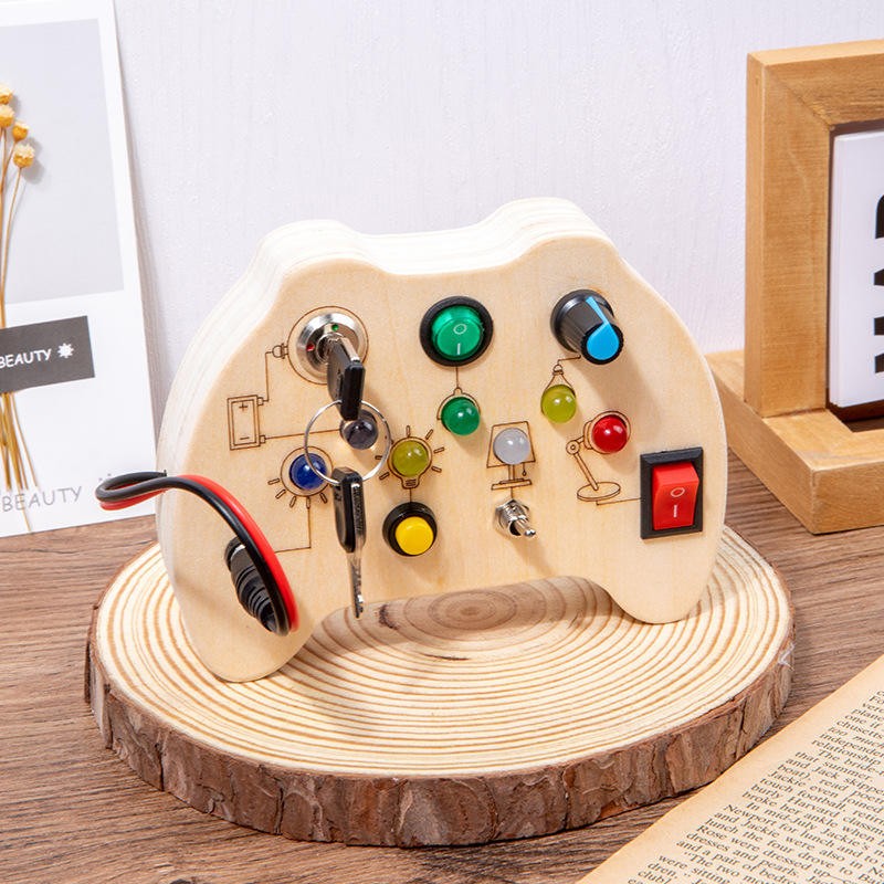 Sound Light Busy Board Factory - Switch Button Cognitive Toys