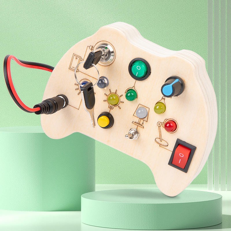 Sound Light Busy Board Factory - Switch Button Cognitive Toys
