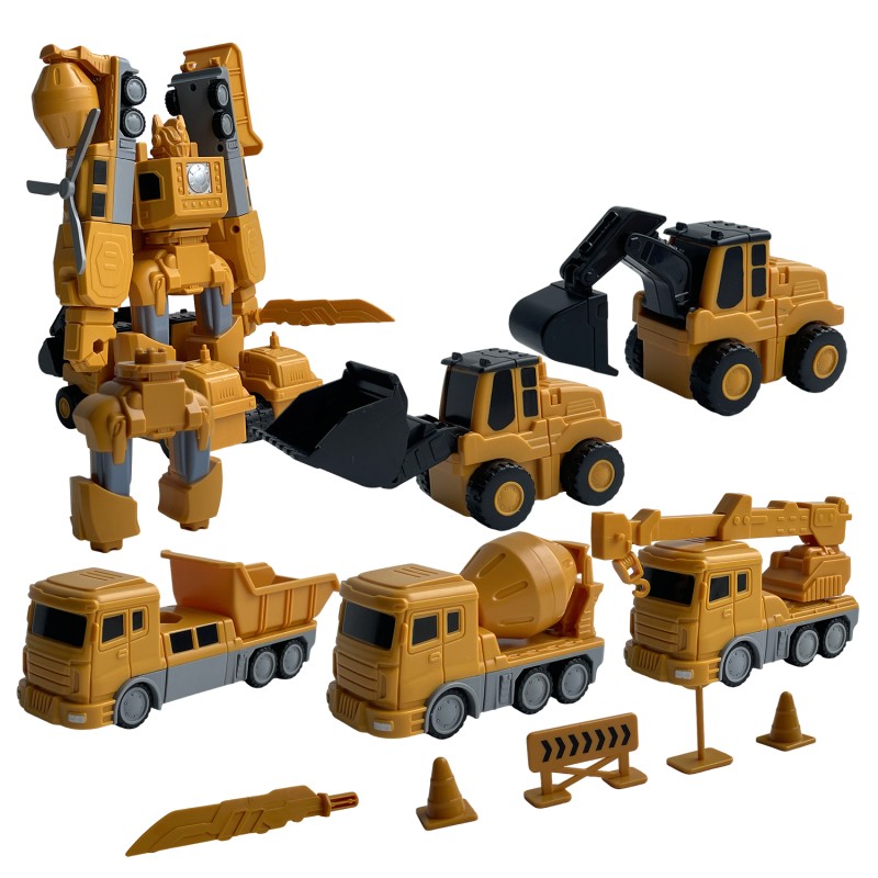 Engineering Car Supplier - DIY Transformation Construction Vehicle