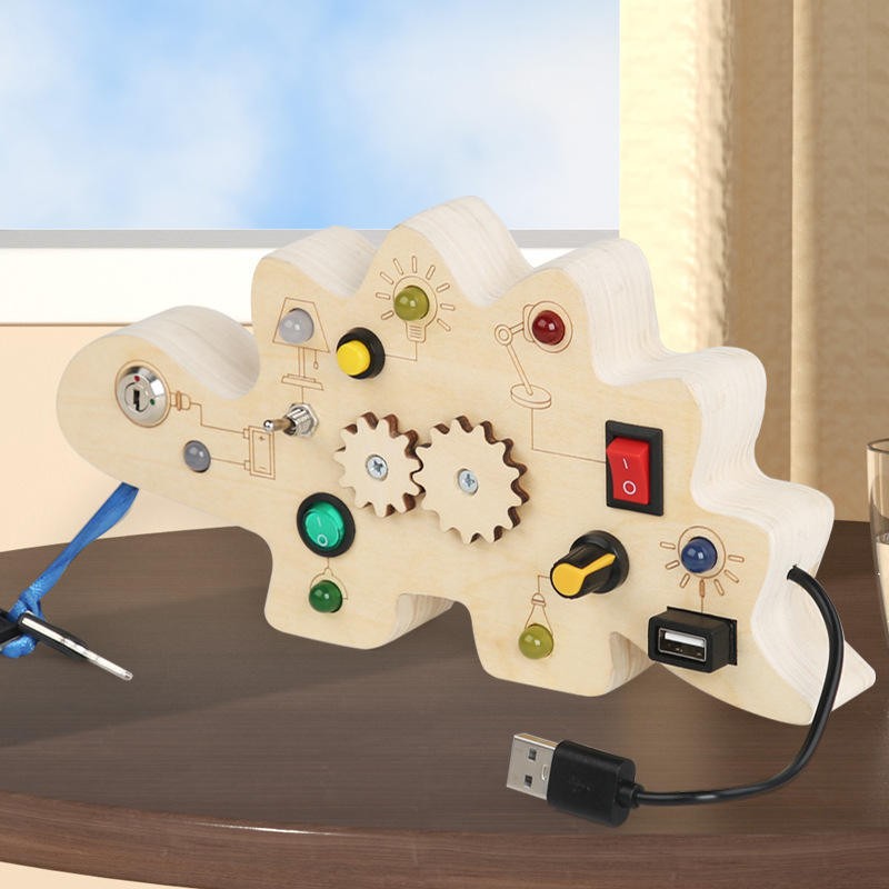 Busy Box Manufacturer - Unisex LED Light Sensory Activity Board