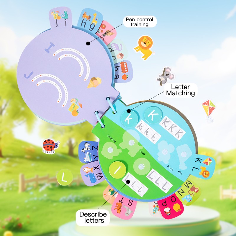 Tracing Books Manufacturer - Kindergarten Erasable Exercises Puzzle