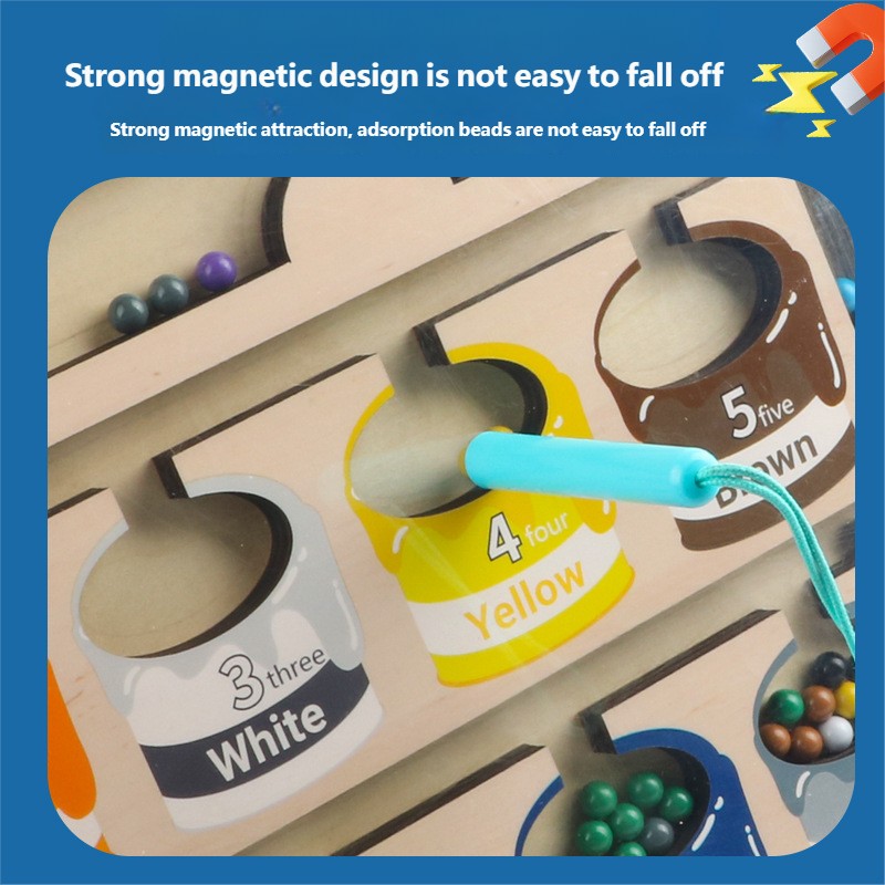 Winding Bead Mazes Factory - Ocean Theme Montessori Educational Toy