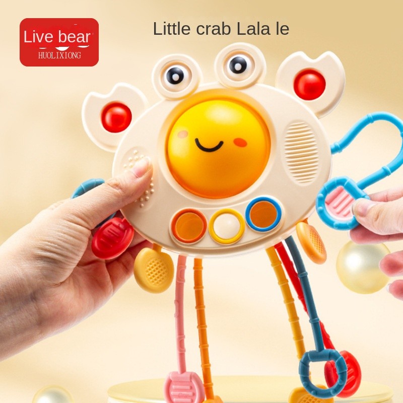 Pull Puzzle Toy Manufacturer - Crab Shape Hand Movement Training
