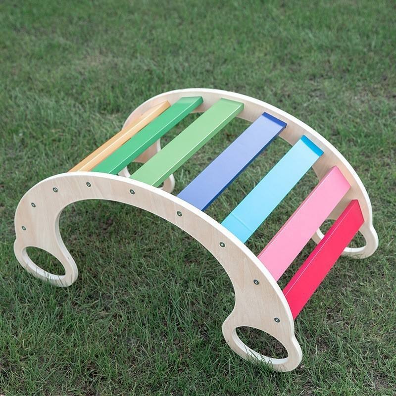 Wooden Climbing Frame Supplier - Multi-Function Kindergarten Sport