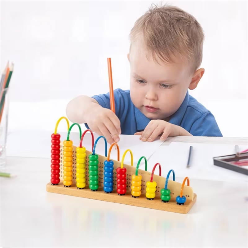 Abacus Supplier - Wooden Beads Counting Number Educational Toy