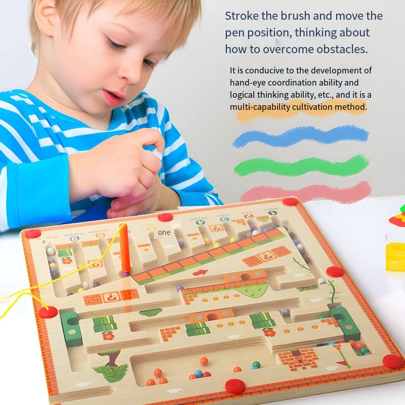 Counting Puzzle Supplier - Color Classification Beads Mathematics