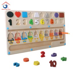 Montessori Toy Manufacturer - Rainbow Blocks Xylophone Bead Maze