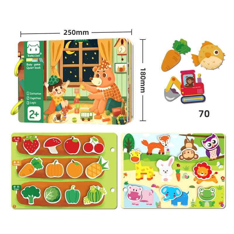 Busy Boards Supplier - Farm-Themed Early Education Activity Books