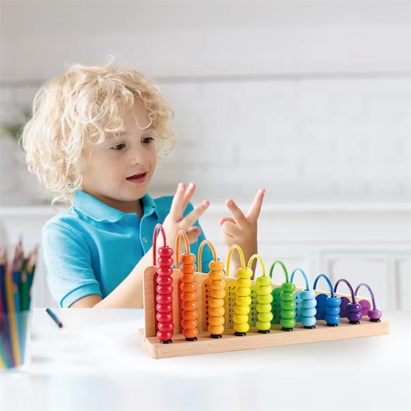 Abacus Supplier - Wooden Beads Counting Number Educational Toy