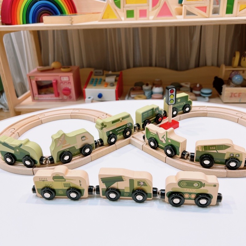 Wooden Train Set Manufacturer - Assembly Railway Track Toys