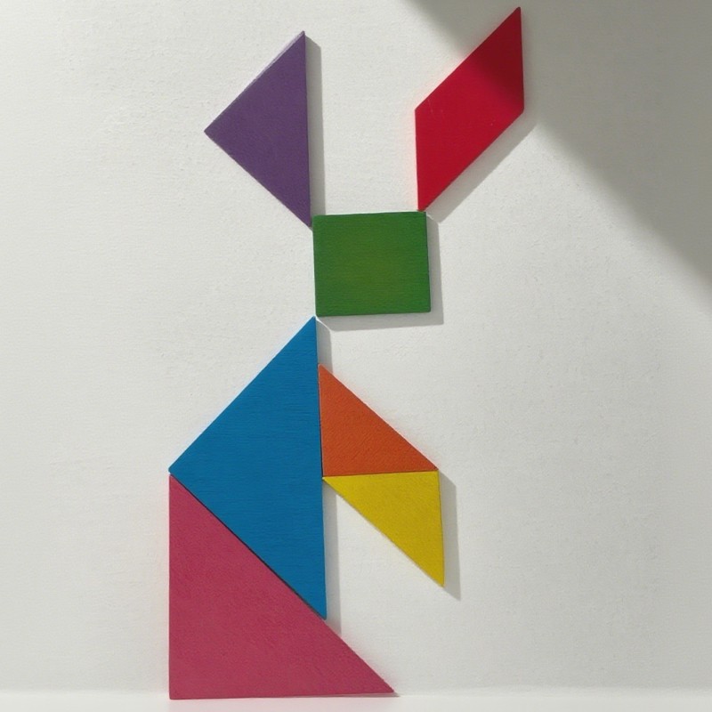 3D Puzzle Manufacturer - Light-Up Music Tangram DIY Toy