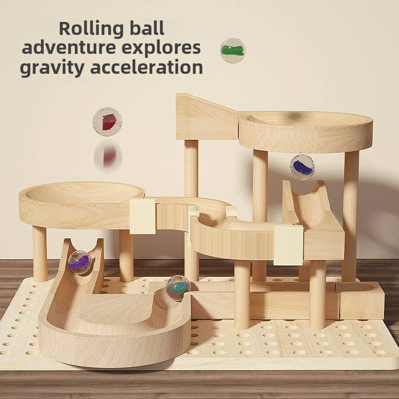 Yoga Rocker Board Supplier - Wooden Wobble Balance Training Toy
