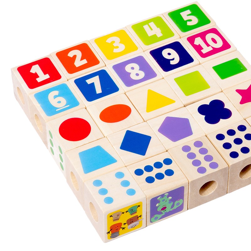 Building Blocks Supplier - Solid Wood Figures Playhouse Pretend Toy