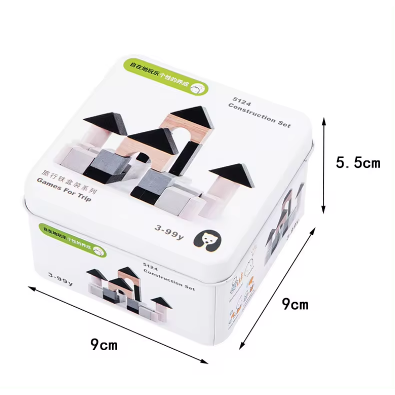 Bead Stringing Game Factory - Shapes Patterns Building Block Toy