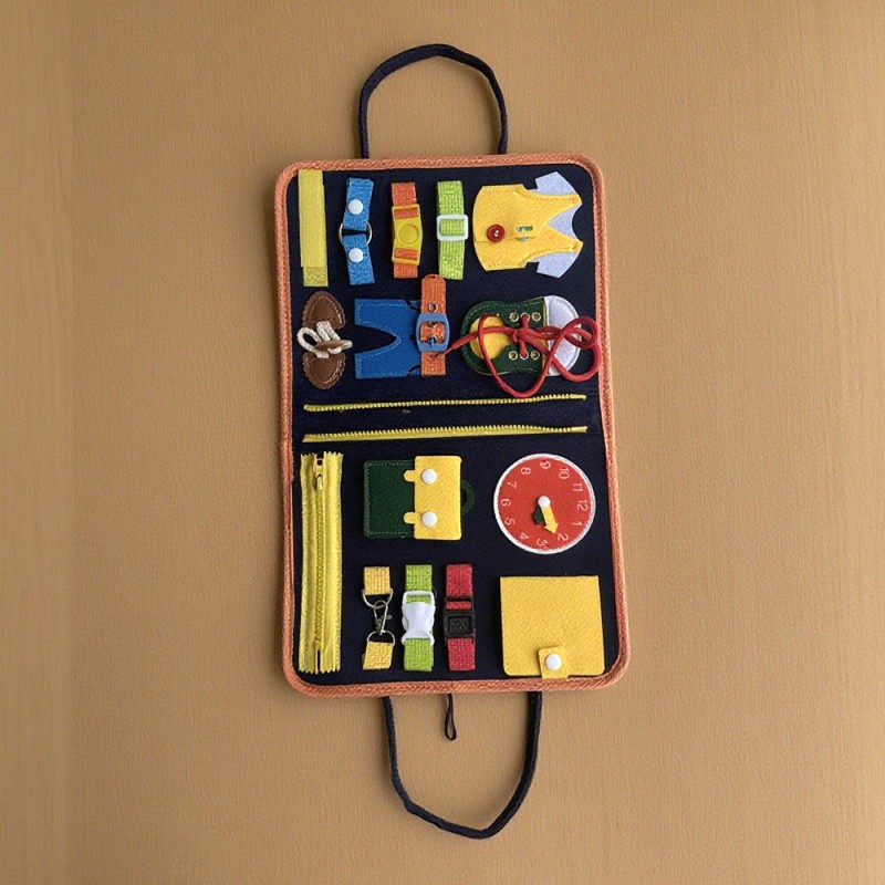 Felt Busy Board Manufacturer - Toddler Montessori Early Education