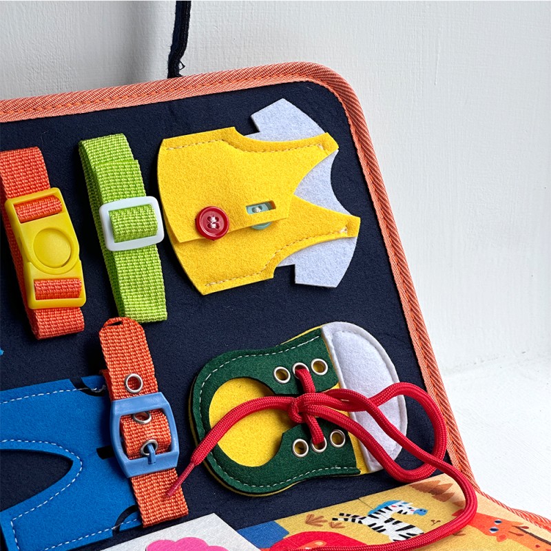 Felt Busy Board Manufacturer - Toddler Montessori Early Education