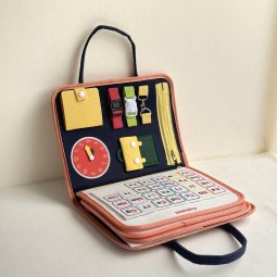 Sensory Board Factory - Basic Life-Skills Learning Felt Board