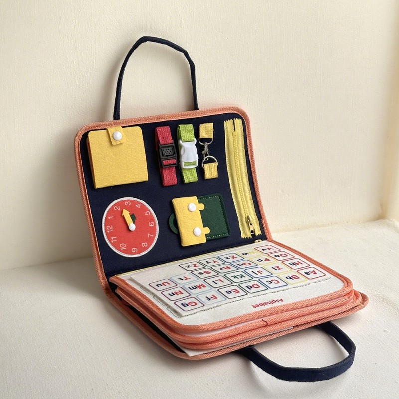 Sensory Board Factory - Basic Life-Skills Learning Felt Board