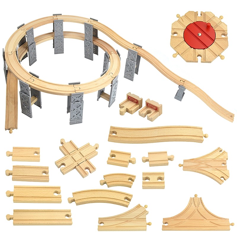Educational Toys Supplier - Urban Track Building Blocks Shape
