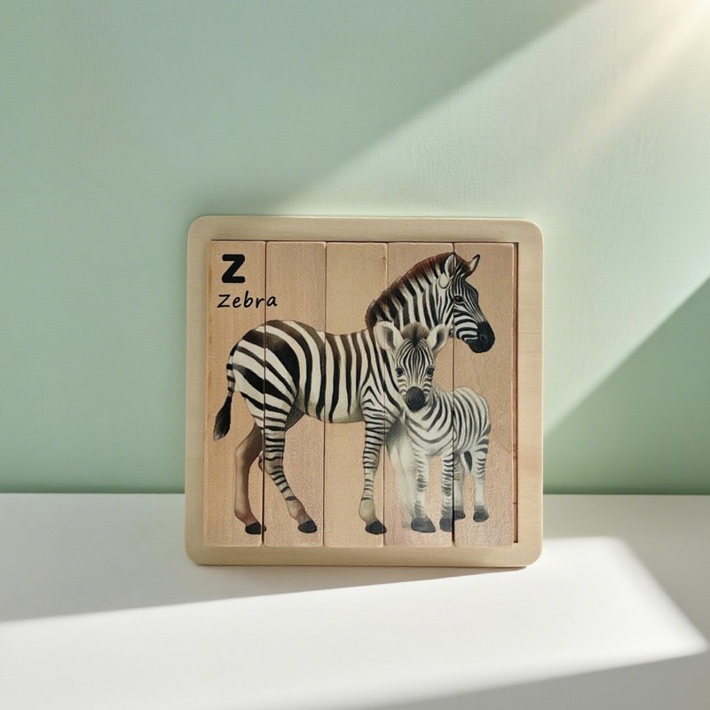 Animal Puzzle Supplier - DIY Wooden Carving Print Ornaments