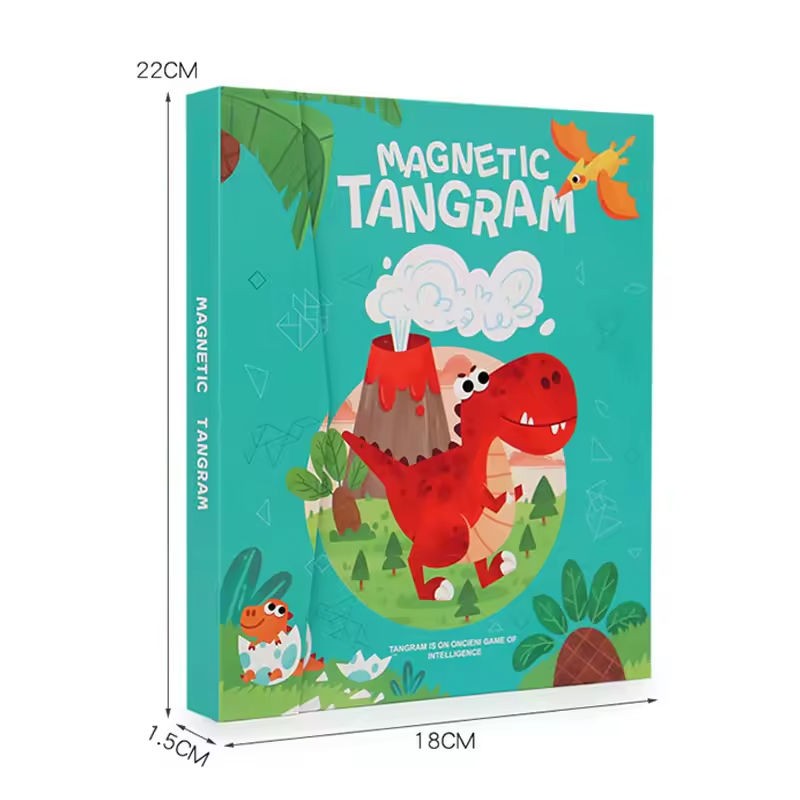 Wood Puzzle Supplier - Colorful Shape Tangram Learning Game