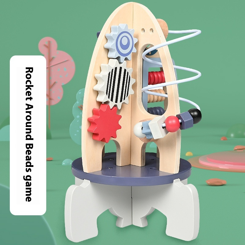 String Beads Supplier - Dodecahedron Early Education Block Toys