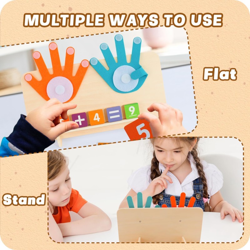 Counting Game Supplier - Wooden Number Blocks Mathematics Education