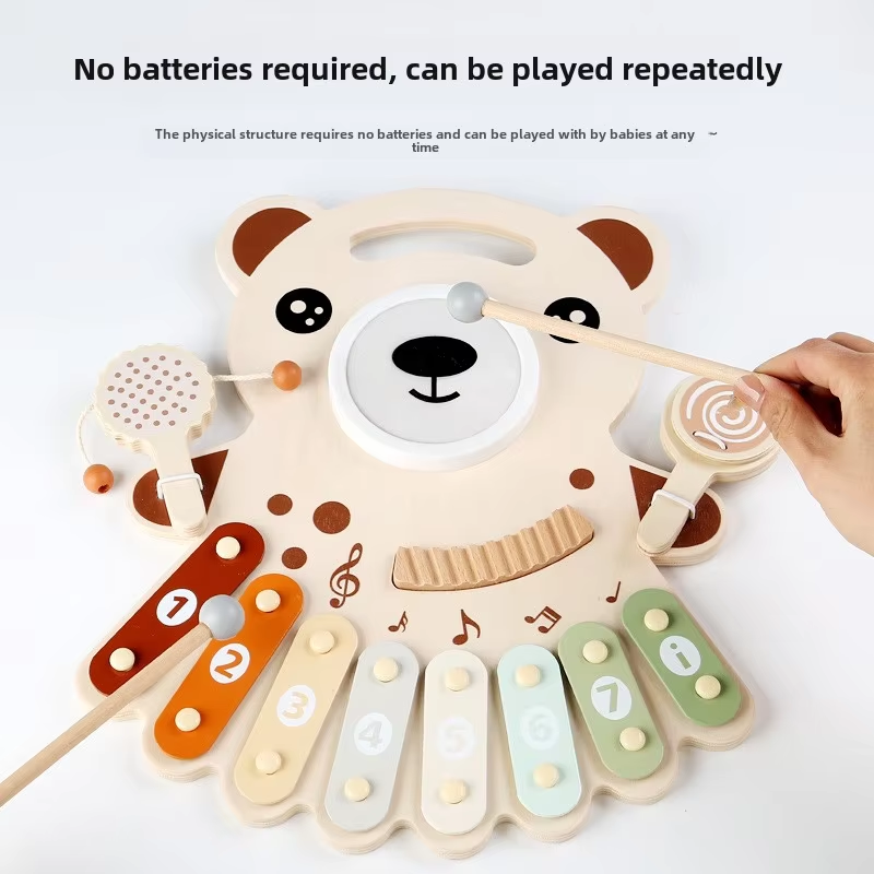 Shaker Toy Factory - Sand Hammer Baby Rattles Noise Maker