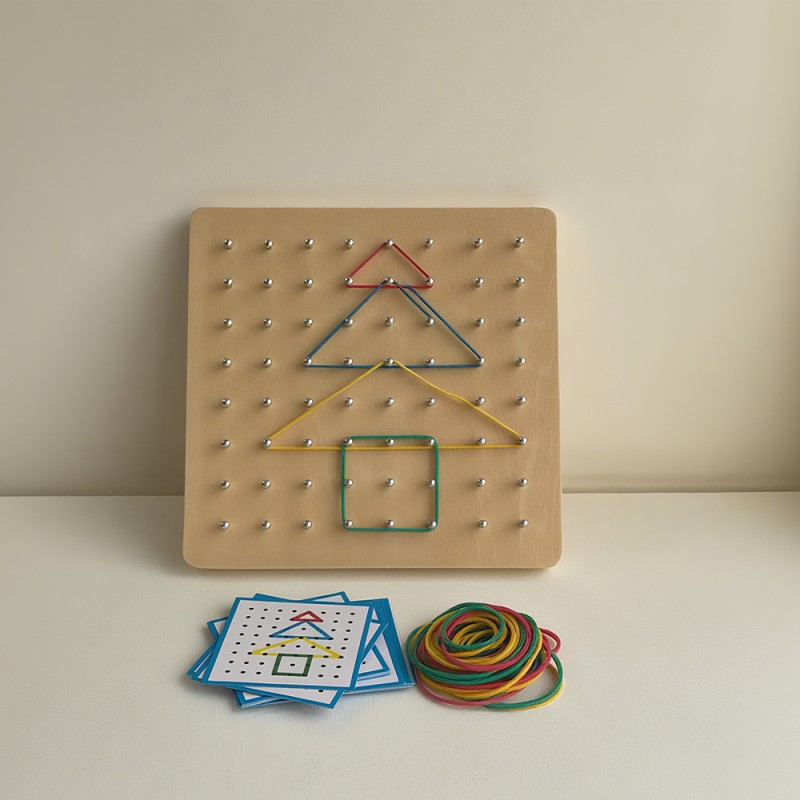 Wooden Rocket Factory - Multifunctional Children Educational Toy