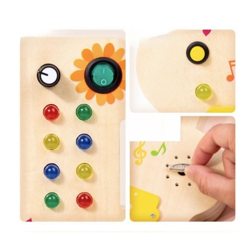 Sensory Busy Board Manufacturer - 5 LED Light Switch Circuit Play
