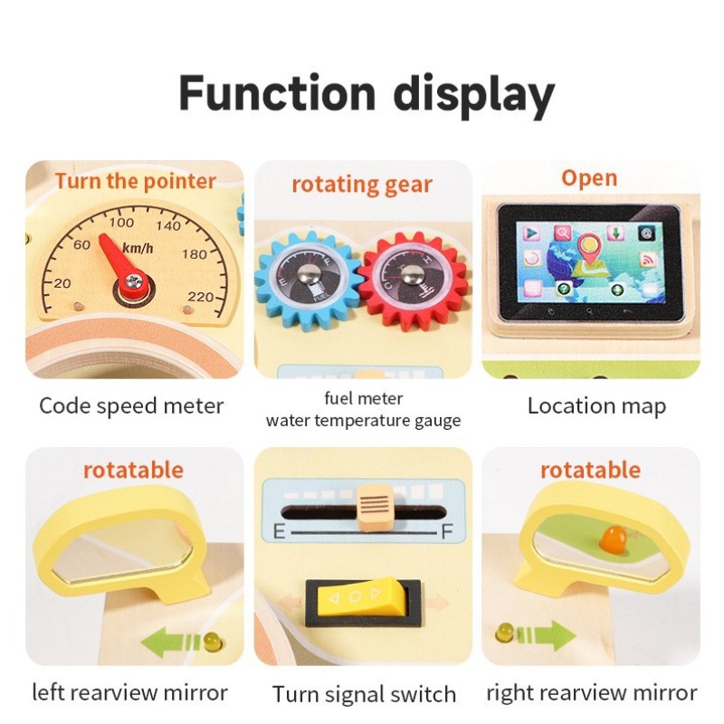 Busy Board Factory - Electronic LED Light Sensory Learning Toy