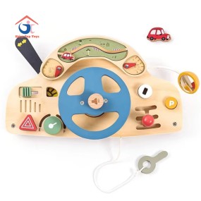 Operation Board Factory - Wooden Toy Car Simulation Sensory Set